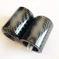 Xkh- Hand Bar Ends Compatible With Kawasaki Ninja Ex250 Ex500 Ex650r Zx6r-636 Zrx1100 Carbon B0773fjy2f