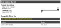 Front Stabilizer Sway Bar Link Compatible With 2014-2019 Fiat 500l 1 4l 4-cylinder