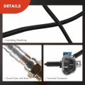 A-premium O2 Oxygen Sensor Compatible With Hummer H3 2006 L5 3 5l Upstream And Downstream 2-pc Set Replace 12592591 12592592