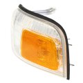Front Park Signal Side Marker Light Pair For 1990 1991 Honda Accord Driver And Passenger Replaces Ho2550110 Ho2551111 34350 Sm4 