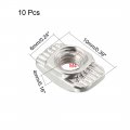 Uxcell Sliding T Slot Nuts M4 Half Round Roll In T-nut For 2020 Series Aluminum Extrusion Profile Carbon Steel Nickel-plated