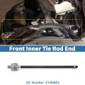 2pcs Front Inner Tie Rod Ends Kit Suspension Steering End Ford For Mustang 2005-2010 Drag Link No Ev80804
