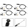 Topteng 4pcs Motorcyce Carburetor Choke Cable Plunger Kit Fits For Honda Rancher 350 Trx350fe 4x4 Es Trx350fm S Trx350te 2x4