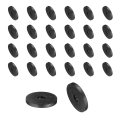36 Pcs Rubber Spacers 20mm Od X 5mm Id 2mm Height Round Anti Vibration Spacer Bushing Grommets 