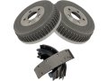 Rear Brake Drum And Shoe Kit 6 Piece Compatible With 1995-2003 Ford Windstar