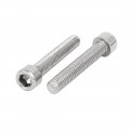 Uxcell M6x35mm 304 Stainless Steel Fully Thread Hex Socket Cap Head Screws Bolts 20pcs