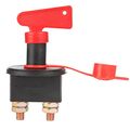 Qiorange Car Battery Isolator Cut Off Switch 12v 24v Max 500a With Removable Key Type C 1pcs 