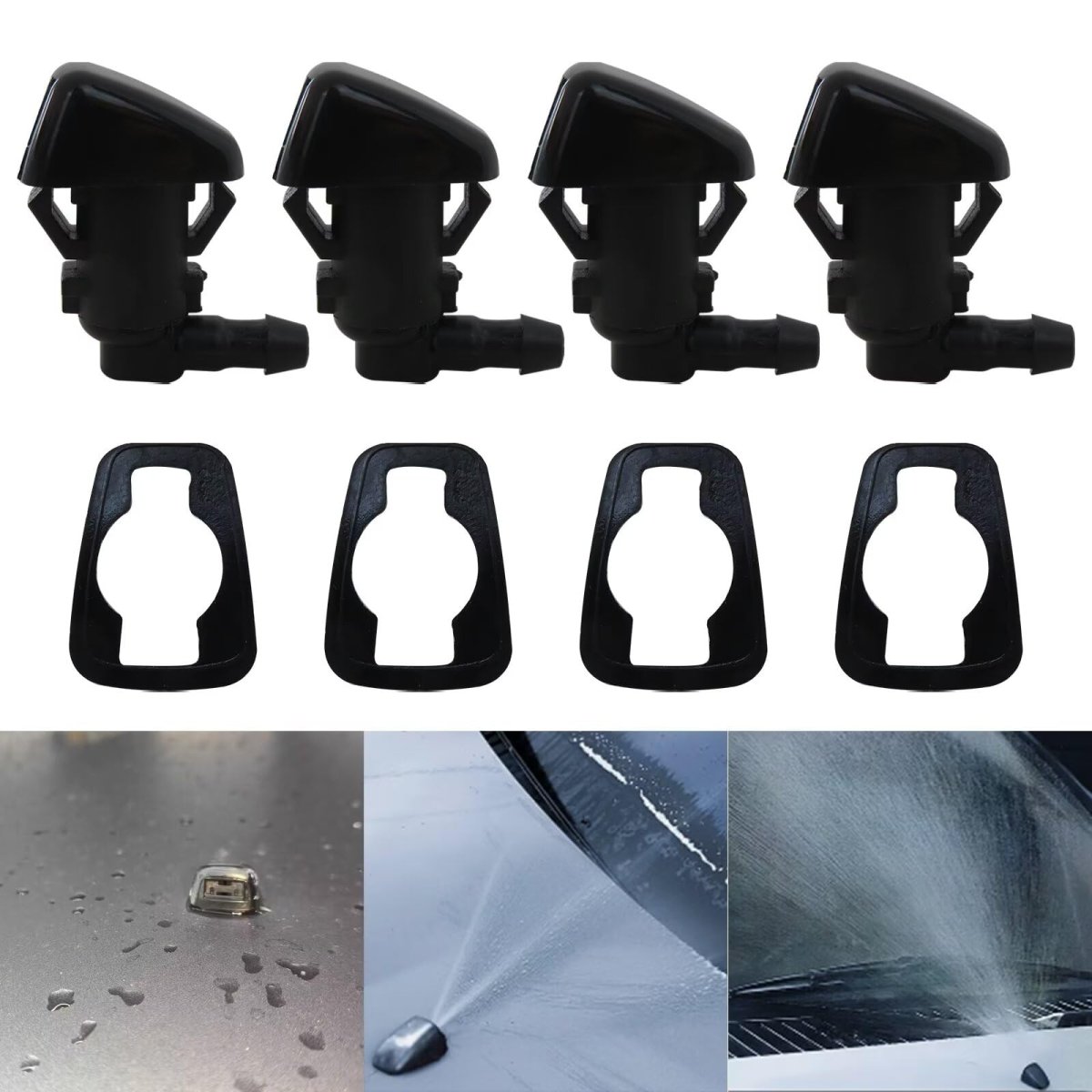 Windshield Washer Nozzle Front Replacement 8265a128 55079049aa Fit For Jeep Grand Cherokee High Altitude Sport Utility 4-door 5