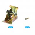 Uxcell 2pcs Foldable Support Bracket 90 Degree Self-locking Hinge Leg Fittings Angle Braces Extension For Table Legs Multicolor