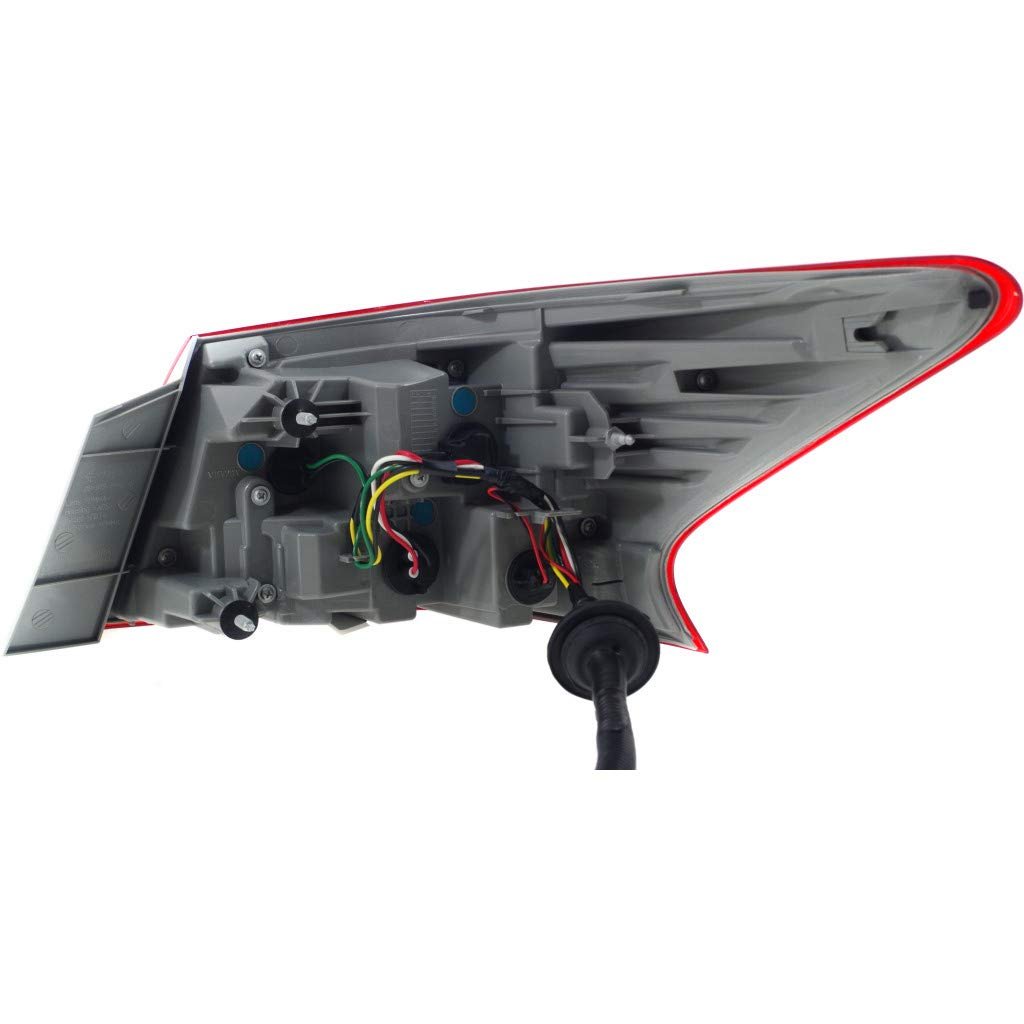 Nissan Sentra Tail Light Assembly 2016 2017 2018 2019 Driver Side With Bulbs Dot Certified Replacement For Ni2804108