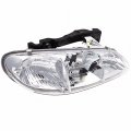 For 1993-1997 Pontiac Grand Am Passenger Side Oem Replacement Head Light Lamp Gm2503140