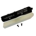 Cabin Air Filter Kit For Jeep Grand Cherokee 1999 2010 Wk Model White Fabric And Plastic Replacement With Door Retainers 