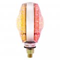 United Pacific 38114 Double Face Turn Signal Light 88 Led Amber Red Clear Lens 