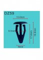 Autobahn88 Boot Panel Clip Compatible With Vw Golf Jetta Corrado Oem 801867299 Pack Of 20