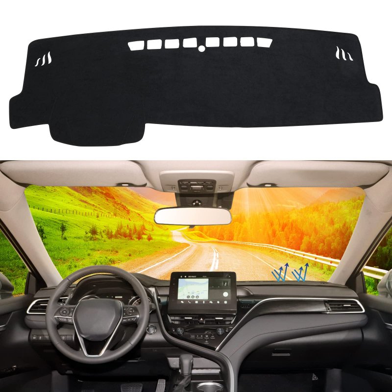 Dashboard Cover Mat For Camry 2018 2019 2020 2021 2022 2023 2024 Dash Board Protector