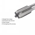 Uxcell Thread Milling Threading Tap 1 2 -20 Unf Left Hand Machine Hss High Speed Steel 6542 Uncoated 4 Straight Flutes 2b