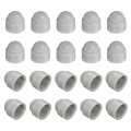 Nut Protection Cap 20pcs M4x7x9mm Plastic Hexagonal Screw Dome Acorn Hex Head Bolt Covers Waterproof Decorative Caps Grey 