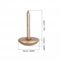 Uxcell Upholstery Tacks 4pcs 45 64 Inch Brass Furniture Nails Decorative Thumb Tack Push Pins For Diy Bronze