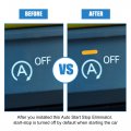 Uxcell Auto Start Stop Delete Disable For Ford Bronco 2021-2022 Engine A-off System Cancel Device Cable Durable Plastic 1 Set