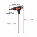 Uxcell T25 Anti Tamper Proof Torx Key T-handle Dual End Wrench S2 Steel 2 Pcs