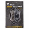 Niche Brake Pad Set For Harley-davidson Street Rod 500 750 41300169 41300161 Front Rear Organic