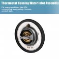 Uxcell No 68174083aa 52079476ab Car Engine Coolant Thermostat Housing Assembly For Dodge Ram 1500 2002-2010