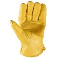 Men S Winter Leather Work Gloves 100-gram Thinsulate Cowhide Lined Large Wells Lamont 1108l Yellow 