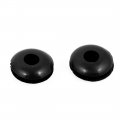 New Lon0167 Rubber Armature Bar Electric Cable Protector Wiring Grommets 4mm Inner Diameter 304pcs Black Gummi Armatur