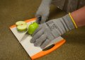 West Chester 800-aa Heavy Split Cowhide Gloves A Pack Of 12 Gray White Medium Leather Palm