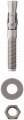 Hard-to-find Fastener 014973351656 Wedge Anchor Ss 3 8 X 2-3 4 Piece-5 