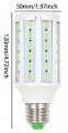 15w E26 Screw Base Led Corn Light Bulb Dc24-60v 150w Halogen Equivalent 48leds 5730 Smd 1500lm Cob Lamp For Factory Home