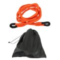 30k Lbs 1 In X 20 Ft Replacement For Utv Atv Suv Truck Car Tractor Orange Kinetic Energy Tow Recovery Rope
