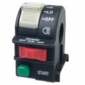 Labwork Start Light Run Stop Handle Bar Switch Replacement For 2006 2007 Polaris Predator Outlaw 500