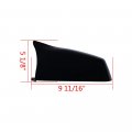 Astradepot Exterior Rearview Mirror Side Cover Caps For Bmw E60 E61 F10 F11 F01 F02 2008-2013 Ct Wing Style Glossy Black