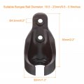 Uxcell 4pcs Universal Bungee Receiver Brackets Plastic Blind Replacement Parts For Indoor Outdoor Sun Roller Shade Tie Down