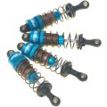 Hobbymarking Rc Aluminum Front Rear Oil Filled Shocks Absorber Assembled For Tamiya Cc01 Unimog Wrangler Crawler Off-road Car