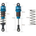 Hobbymarking Rc Aluminum Front Rear Oil Filled Shocks Absorber Assembled For Tamiya Cc01 Unimog Wrangler Crawler Off-road Car