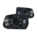 Heated Mirror Glass Driver And Passenger Side Pair For Chevy Equinox 2010 2017 With Backing Plate Blind Spot 20873491 20873492 