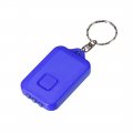 Uxcell Mini Led Keychain Flashlight Torch Solar With Hook Blue 5pcs For Camping Hiking Fishing