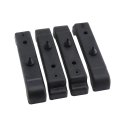 4pcs 4 Core Radiator Mounting Cushions Rubber Support Pads 4012-326-682s Replacement For 1968-1981 G M Cars New 