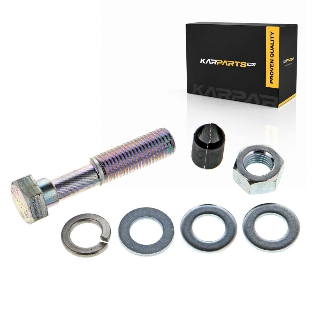 Alignment Cam Bolt Set For 2011 2019 Ford Explorer Camber Adjustment Hexagonal Head Silver 3 15 In Length Front Position