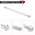 Pro Bat 12mm Rear Axle Spindle 255mm Nut Fit Pit Dirt Bike 50cc 70cc 90cc 110cc 125cc