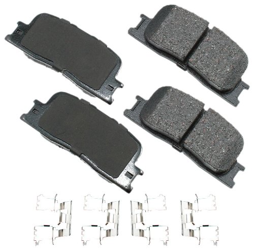 Act885 Proact Ultr Ceramic Disc Brake Pad Kit Grey