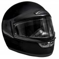 Raider Black Large Youth Snowmobile Helmet 