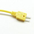 K-type Thermocouple Probe Digital Thermometer Steel Sensor Spiral Cable Probe 100 Mm