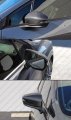 Full Dry Real Carbon Fiber Add-on Side View Mirror Covers Caps Overlays Compatible For 2022 2023 2024 Subaru Wrx Vb