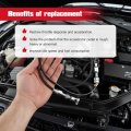 36 In Throttle Cable For Chevrolet Ls1 Engine 4 8l 5 3l 7l 6 0l 1997 2007 Black Stainless Steel Adjustable Accelerator