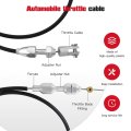 36 In Throttle Cable For Chevrolet Ls1 Engine 4 8l 5 3l 7l 6 0l 1997 2007 Black Stainless Steel Adjustable Accelerator