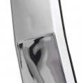 Ecotric Hood Molding Trim Compatible With 2007-2014 Cadillac Escalade Replacement For Gm1235107 15907251 Moulding Chrome