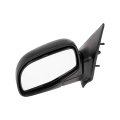 Door Mirror For Ford Ranger 1998 1999 2000 2001 2002 Driver Side Black Plastic Housing Manual Adjustment Rectangular Glass